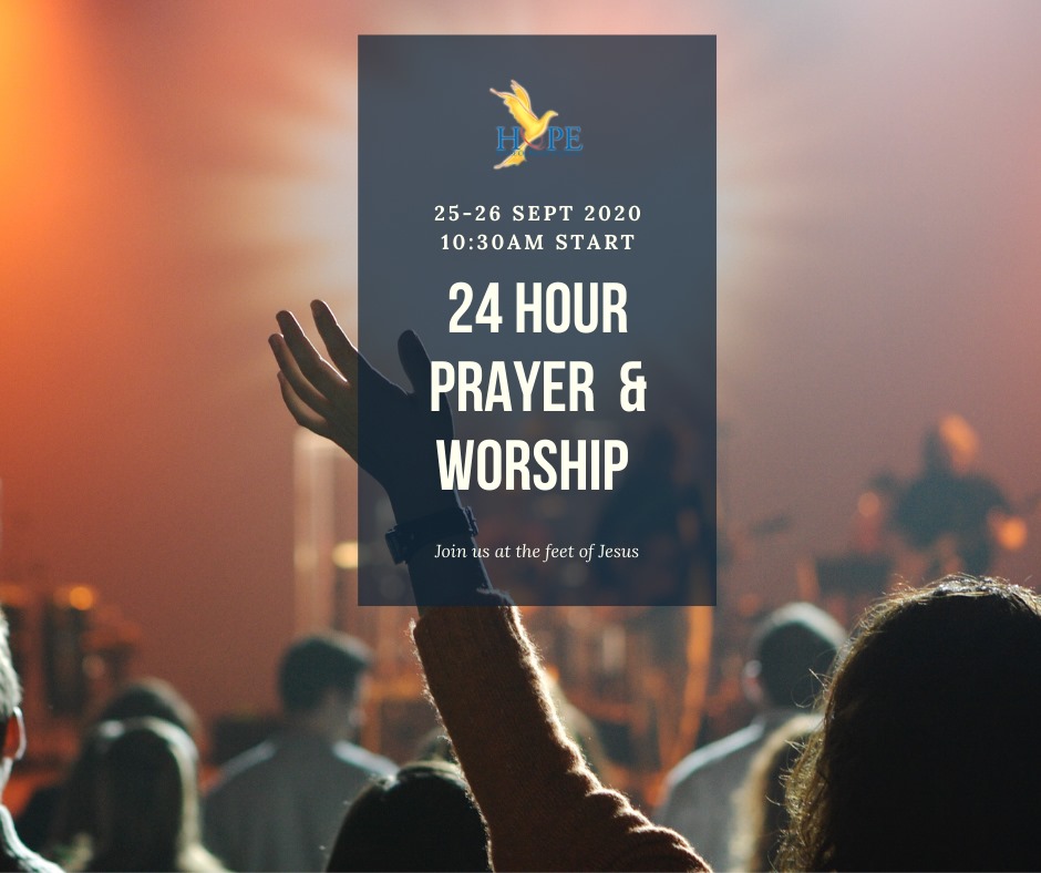 24 Hours of Worship on 25th-26th September