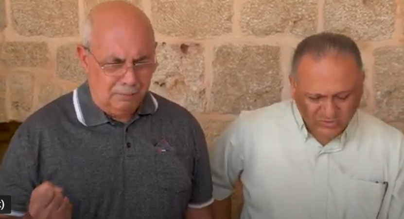 Standing in Prayer for Healing in Akko and Jaffa
