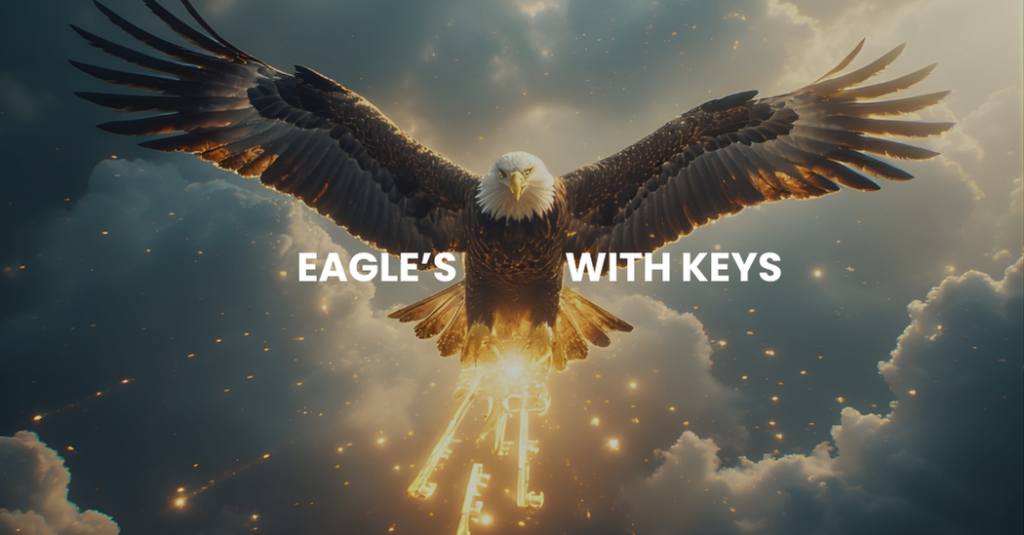 Eagle with Keys — March 16th, 2022